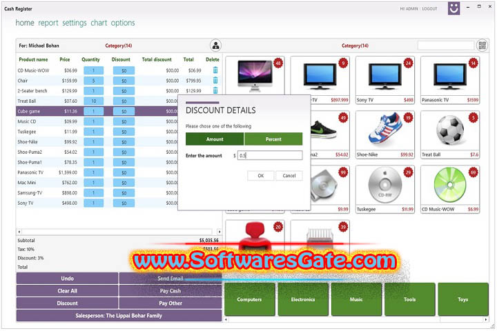 Cash Register Pro : Version 3.1.0 (Latest Software) Cash Register Pro : Version 3.1.0 (Latest Software)