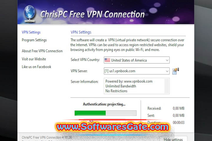 ChrisPC Free VPN Connection : Version 4.24.0916 (Latest Software) ChrisPC Free VPN Connection : Version 4.24.0916 (Latest Software)