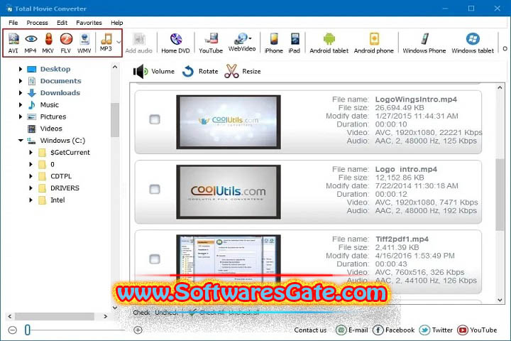 CoolUtils Total Movie Converter : Version 4.1.0.59 (Latest Software) CoolUtils Total Movie Converter : Version 4.1.0.59 (Latest Software)