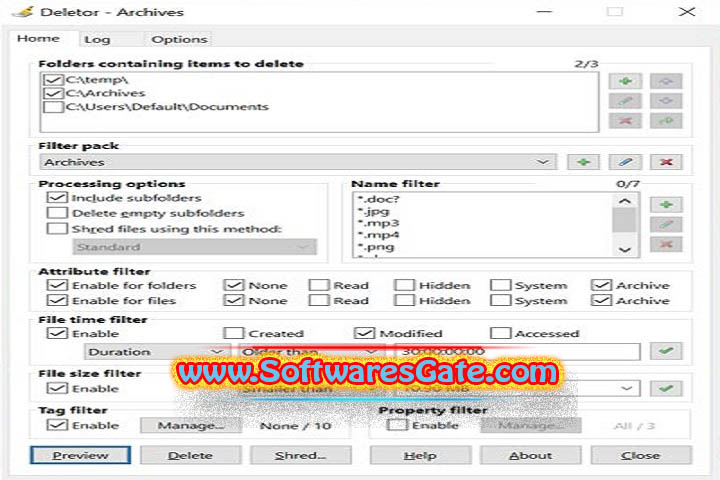 Deletor : Version 5.14.24262 (Latest Software)
