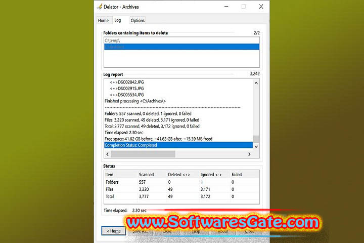 Deletor : Version 5.14.24262 (Latest Software)