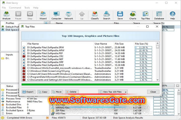 Disk Savvy : Version 16.4.18 (Latest Software) Disk Savvy : Version 16.4.18 (Latest Software)