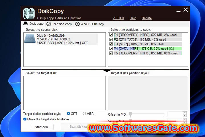 DiskCopy : Version 1.2.0 (Latest Software)