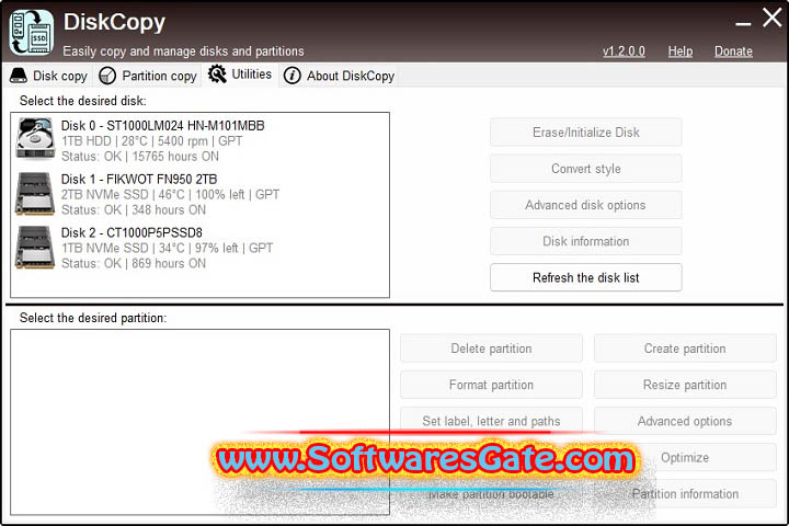 DiskCopy : Version 1.2.0 (Latest Software)