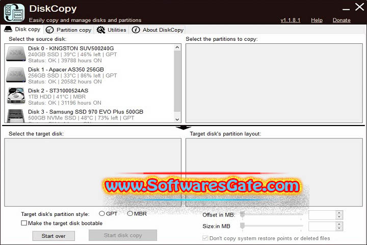 DiskCopy : Version 1.2.0 (Latest Software)