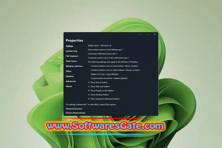 ExplorerPatcher : Version 22621.3880.66.6 (Latest Software)