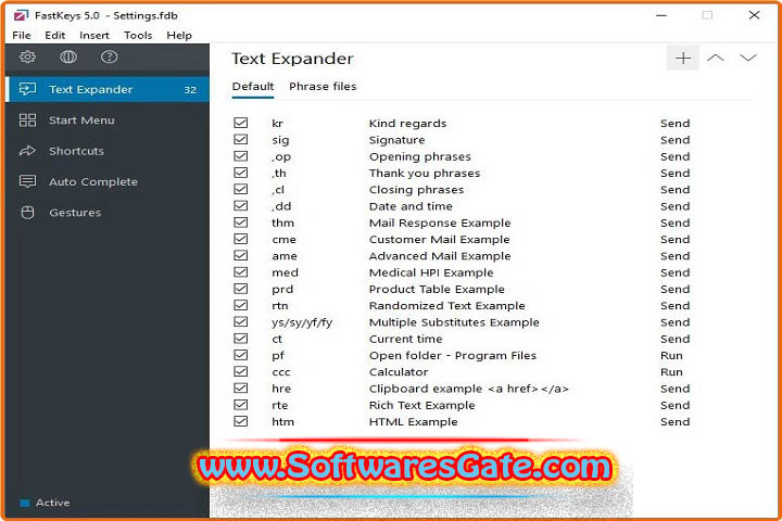 FastKeys Pro : Version 5.17 (Latest Software)