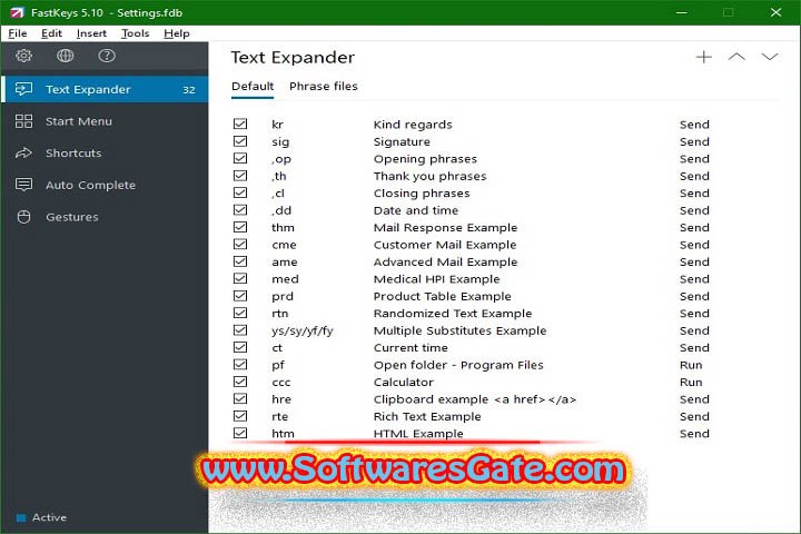 FastKeys Pro : Version 5.17 (Latest Software)
