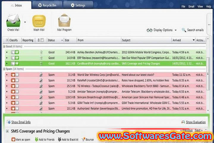 Firetrust MailWasher Pro : Version 7.15.12 (Latest Software)