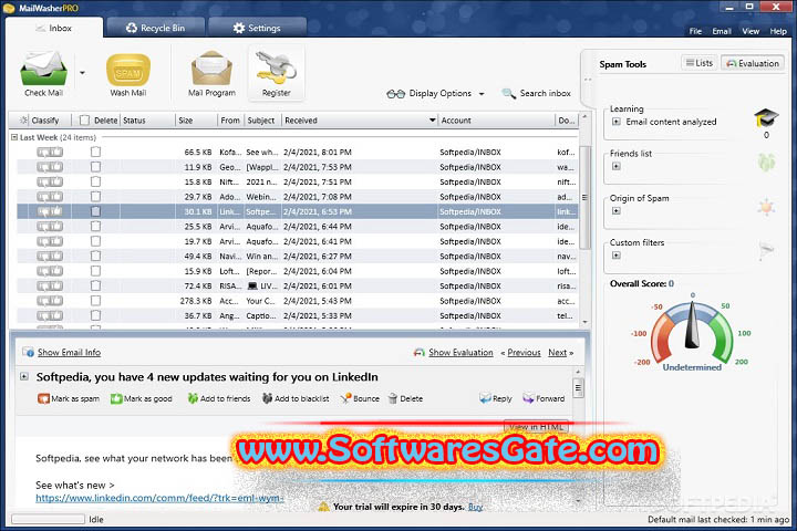 Firetrust MailWasher Pro : Version 7.15.12 (Latest Software)