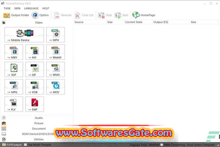 Format Factory : Version 5.18.0 (Latest Software)