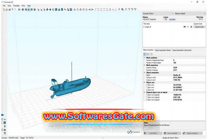Formware 3D SLICER : Version 1.1.9.3 (Latest Software) Formware 3D SLICER : Version 1.1.9.3 (Latest Software)