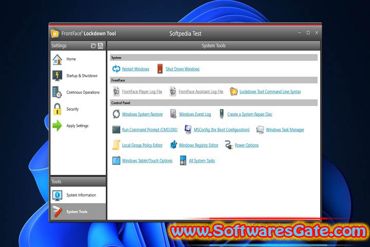 FrontFace Lockdown Tool : Version 5.3.1.0 (Latest Software)