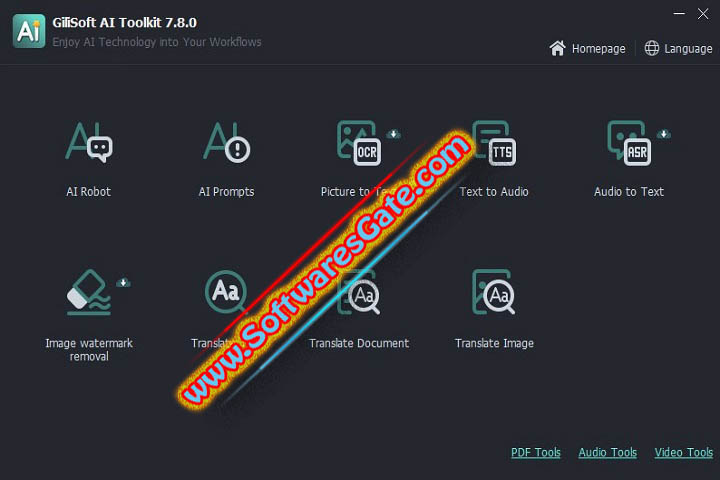 GiliSoft AI Toolkit : Version 9.5 (Latest Software) GiliSoft AI Toolkit : Version 9.5 (Latest Software)