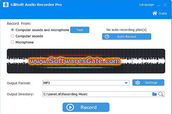 GiliSoft Audio Recorder Pro : Version 13.0.0 (Latest Software) GiliSoft Audio Recorder Pro : Version 13.0.0 (Latest Software)