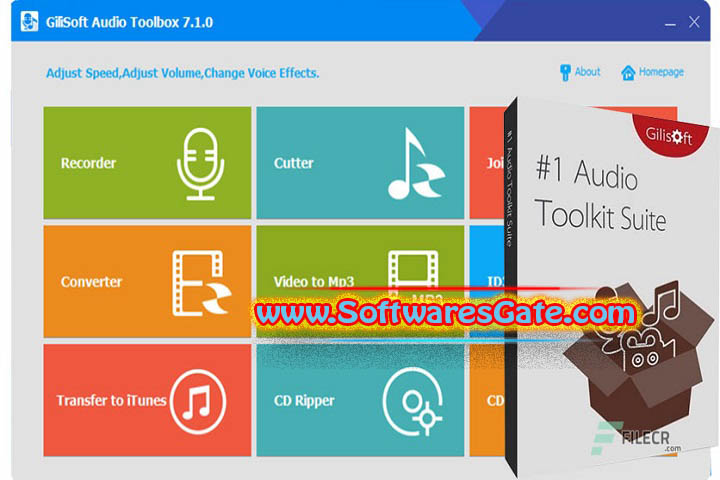 GiliSoft Audio Toolbox Suite : Version 12.5.0 (Latest Software) GiliSoft Audio Toolbox Suite : Version 12.5.0 (Latest Software)