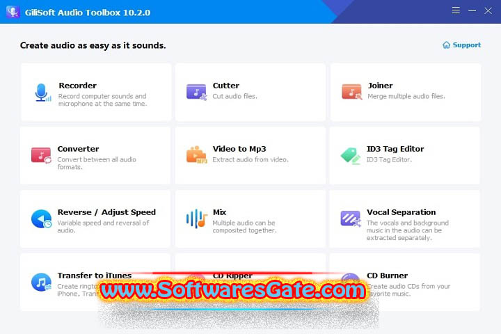 GiliSoft Audio Toolbox Suite : Version 12.5.0 (Latest Software) GiliSoft Audio Toolbox Suite : Version 12.5.0 (Latest Software)