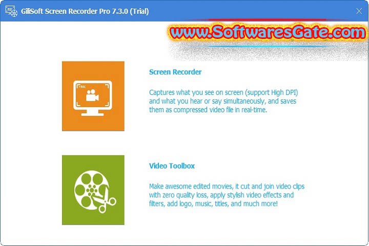 GiliSoft Screen Recorder Pro : Version 13.5.0 (Latest Software)