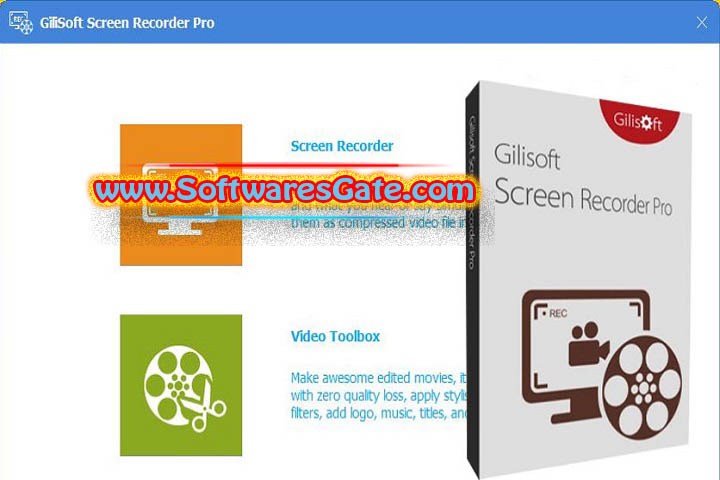 GiliSoft Screen Recorder Pro : Version 13.5.0 (Latest Software)
