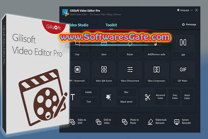 GiliSoft Video Editor Pro : Version 17.8.0 (Latest Software)