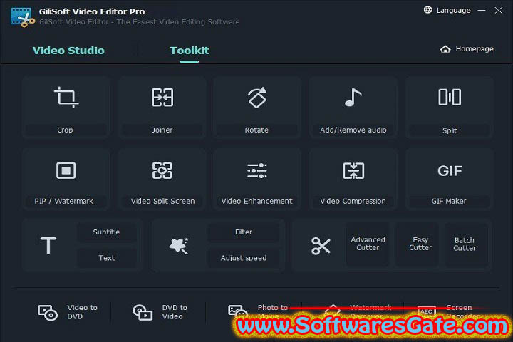 GiliSoft Video Editor Pro : Version 17.8.0 (Latest Software)