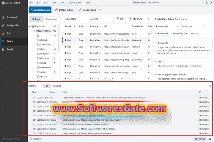 HCL AppScan Standard : Version 10.6.0 (Latest Software)