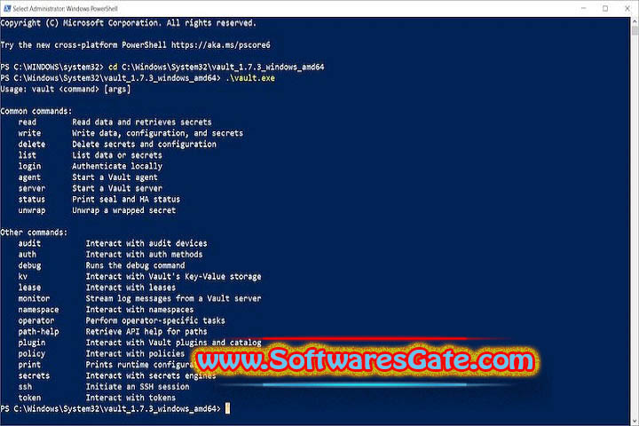 HashiCorp Vault Enterprise : Version 1.17.5 (Latest Software)