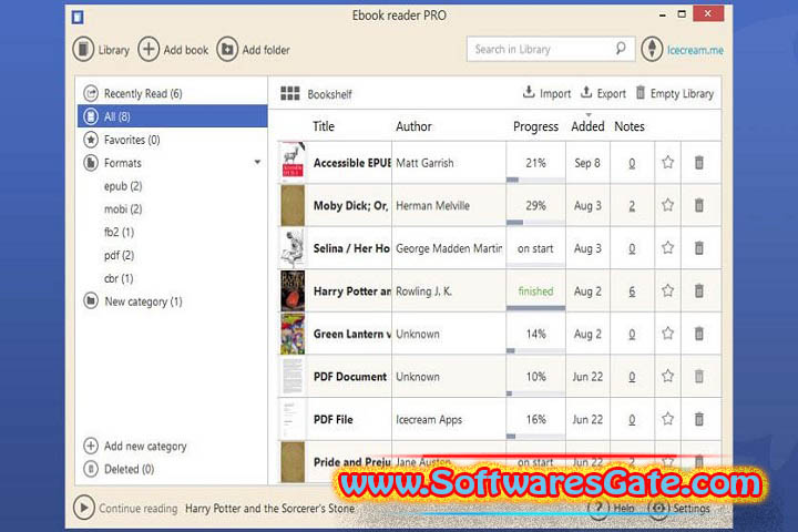 Icecream Ebook Reader Pro : Version 6.51 (Latest Software)