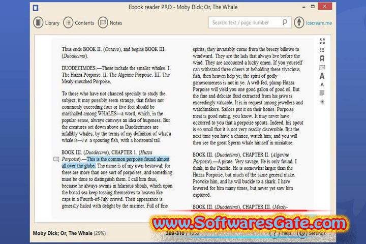 Icecream Ebook Reader Pro : Version 6.51 (Latest Software)