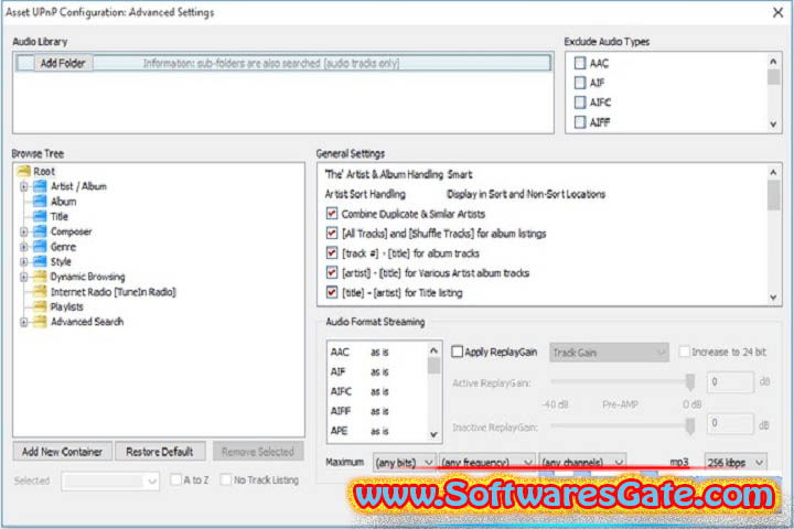 Illustrate dBpoweramp Asset UPnP : Version 2024.09.23 (Latest Software)