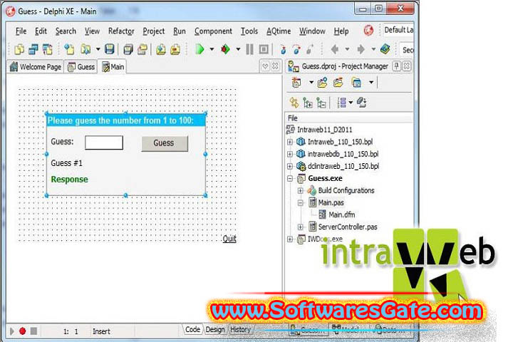 IntraWEB Ultimate : Version 15.6.7 (Latest Software)