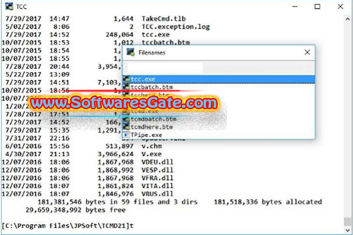 JP Software TCC : Version 33.00.10 (Latest Software) JP Software TCC : Version 33.00.10 (Latest Software)