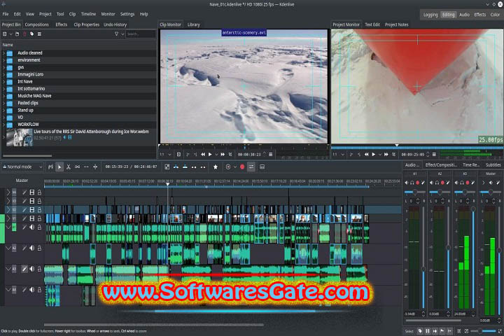 Kdenlive : Version 24.08.1 (Latest Software)
