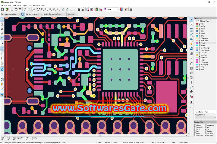 KiCAD : Version 8.0.5 (Latest Software)