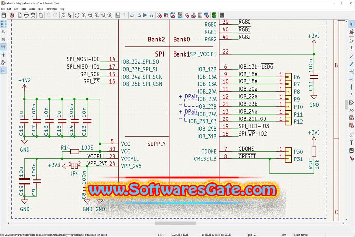 KiCAD : Version 8.0.5 (Latest Software)