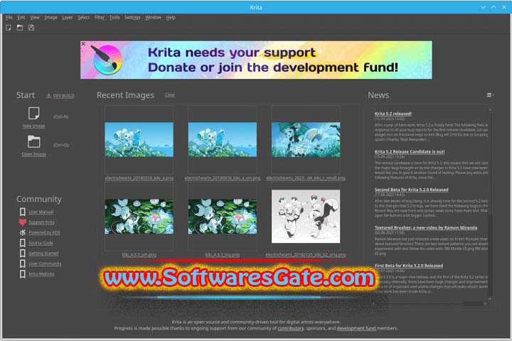 Krita : Version 5.2.5 (Latest Software) Krita : Version 5.2.5 (Latest Software)