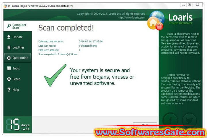Loaris Trojan Remover : Version 3.2.109 (Latest Software)