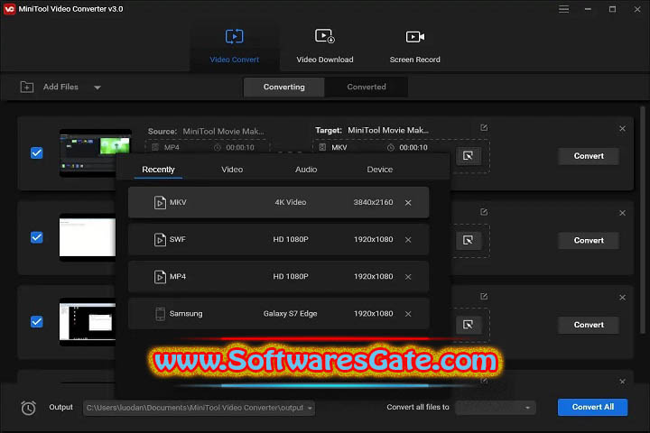 MiniTool Video Converter : Version 3.7.0.730 (Latest Software) MiniTool Video Converter : Version 3.7.0.730 (Latest Software)