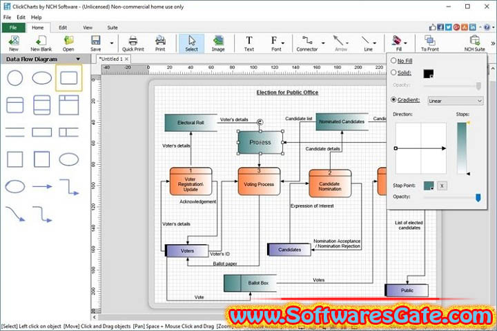 NCH ClickCharts Pro : Version 9.44 (Latest Software) NCH ClickCharts Pro : Version 9.44 (Latest Software)