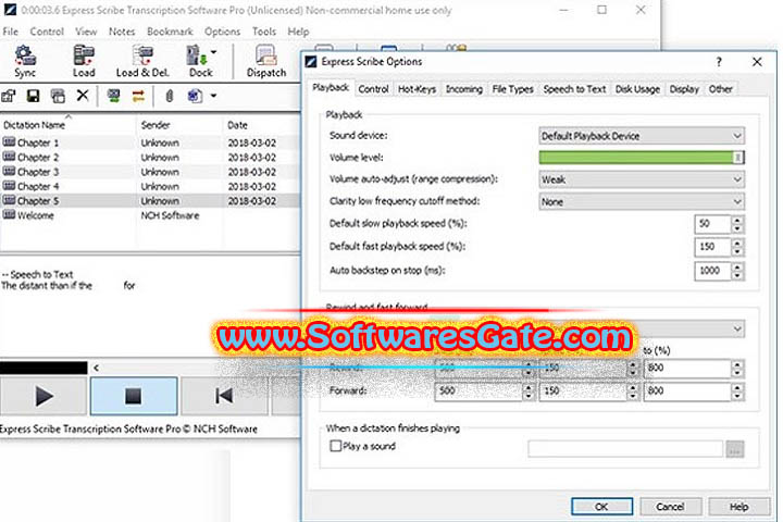 NCH Express Scribe Pro : Version 13.17 (Latest Software)