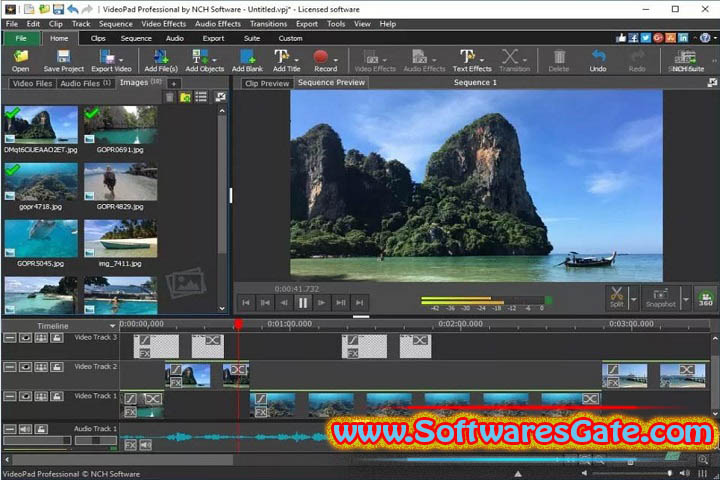 NCH VideoPad Pro : Version 16.39 (Latest Software)