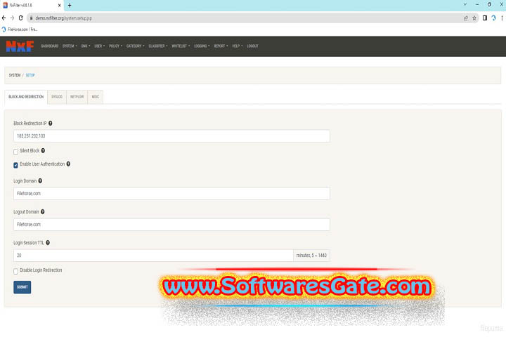 NXFilter : Version 4.7.0.6 (Latest Software)