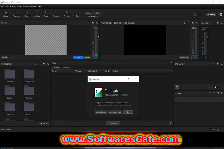NewBlue Captivate Broadcast : Version 5.9.240213 (Latest Software) NewBlue Captivate Broadcast : Version 5.9.240213 (Latest Software)
