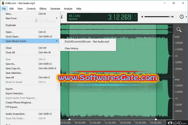 Ocenaudio : Version 3.14.3 (Latest Software) Ocenaudio : Version 3.14.3 (Latest Software)