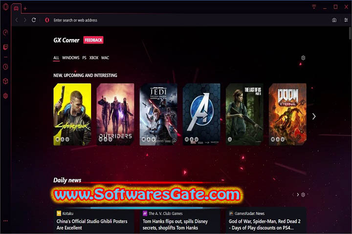 Opera GX : Version 113.0.5230.135 (Latest Software) Opera GX : Version 113.0.5230.135 (Latest Software)