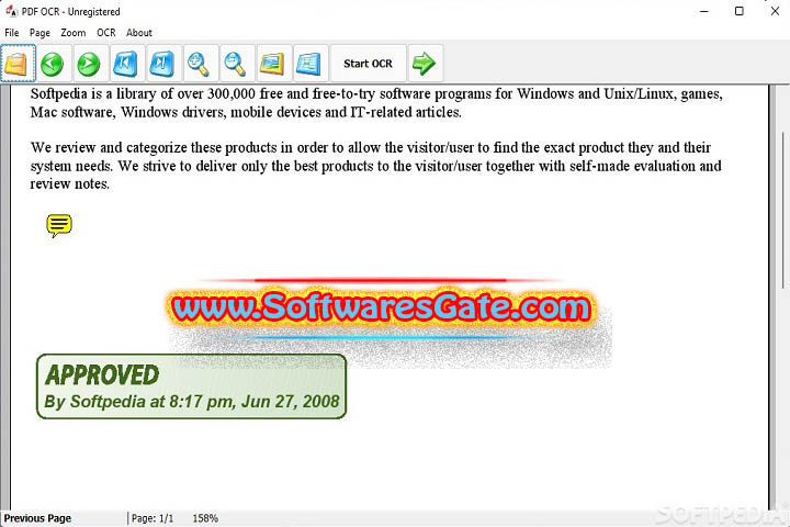 PDF OCR : Version 4.8.1 (Latest Software)