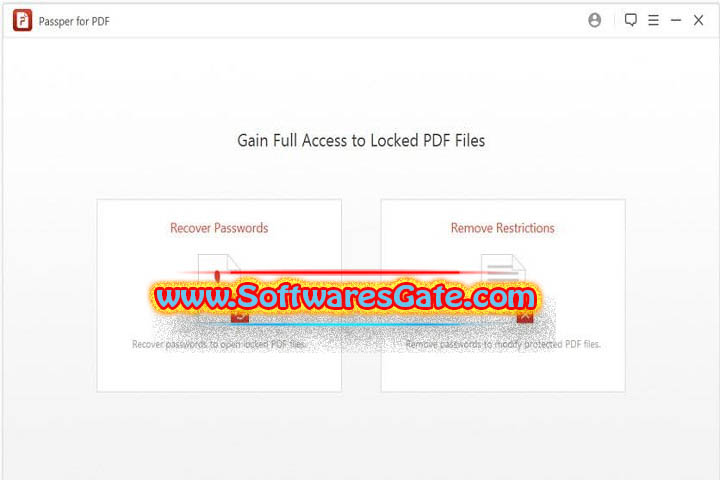 Passper for PDF : Version 4.0.1.2 (Latest Software)