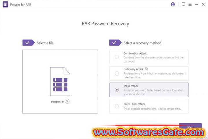 Passper for RAR : Version 4.0.1.2 (Latest Software)