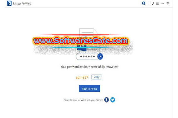 Passper for Word : Version 4.0.1.2 (Latest Software)
