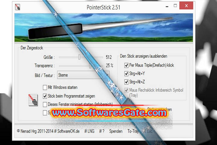 PointerStick : Version 6.44 (Latest Software) PointerStick : Version 6.44 (Latest Software)